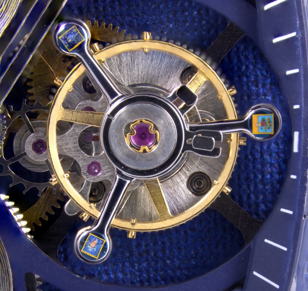 David Lindon's Vincent Van Gogh Masterpieces Watch is pictured. Photo courtesy of David Lindon