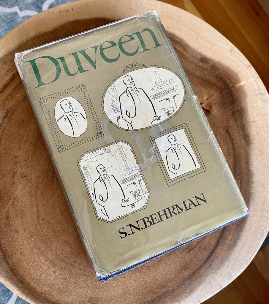 Your columnist's copy of S.N. Behrman's <i>Duveen</i>. Photo by Tim Schneider.