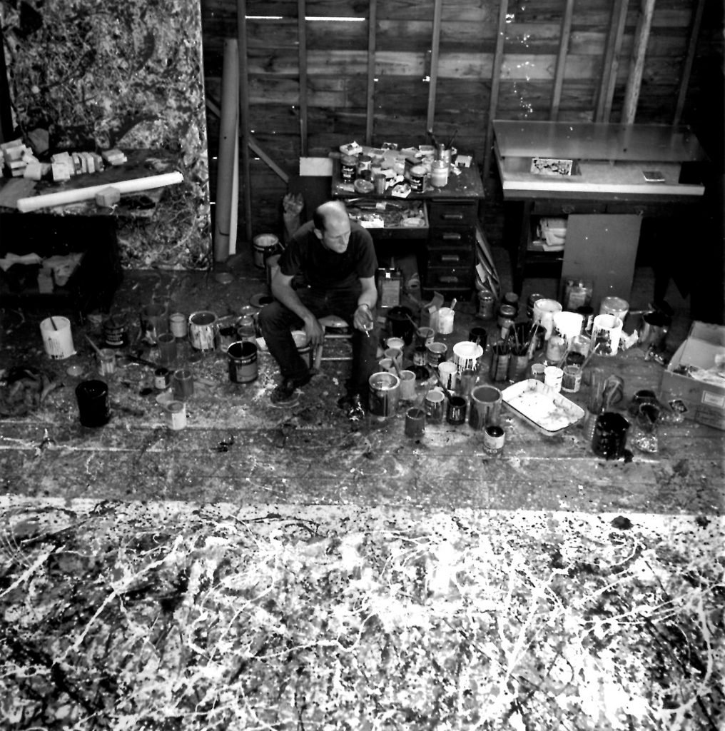 Jackson Pollock's Paint-Splattered Studio Floor, Caked With ...