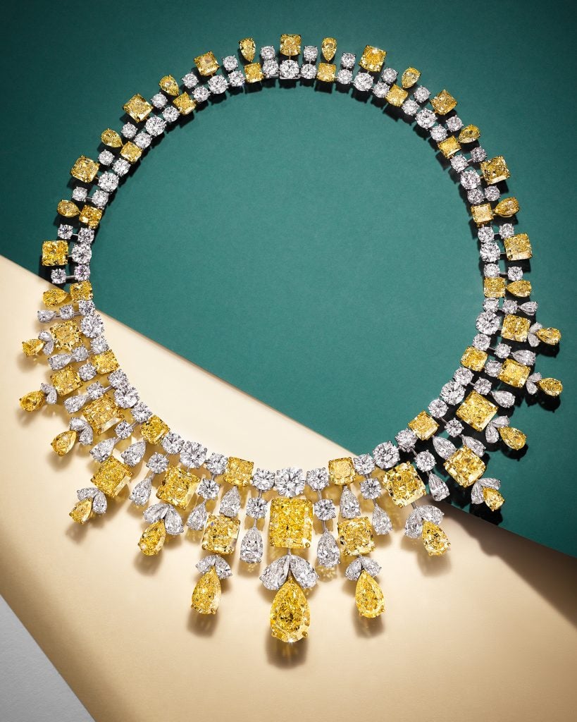 The new 'Sunrise' high jewelry collection. Courtesy of Graff. 