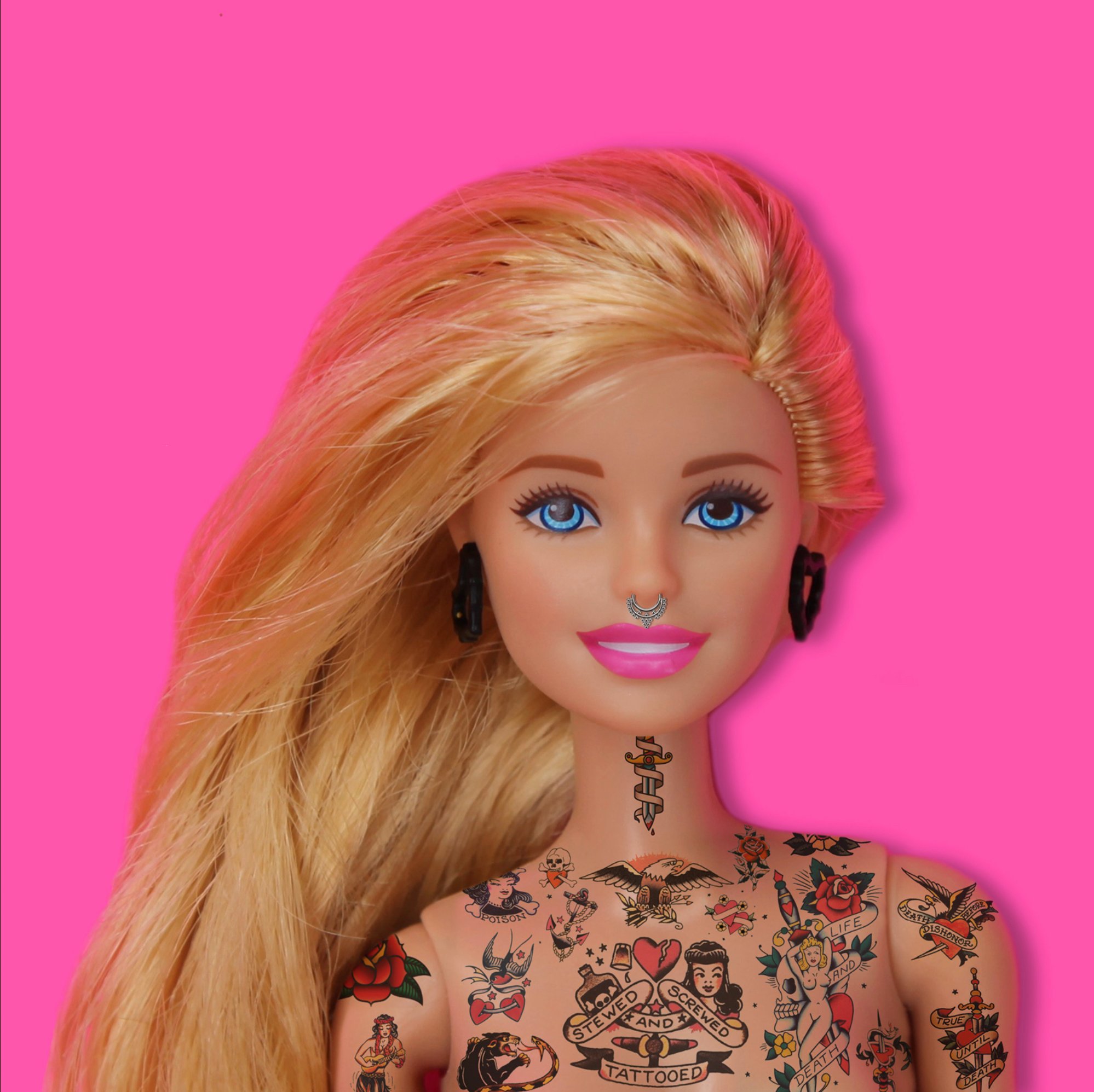 Barbie Fabric Fashion Press
