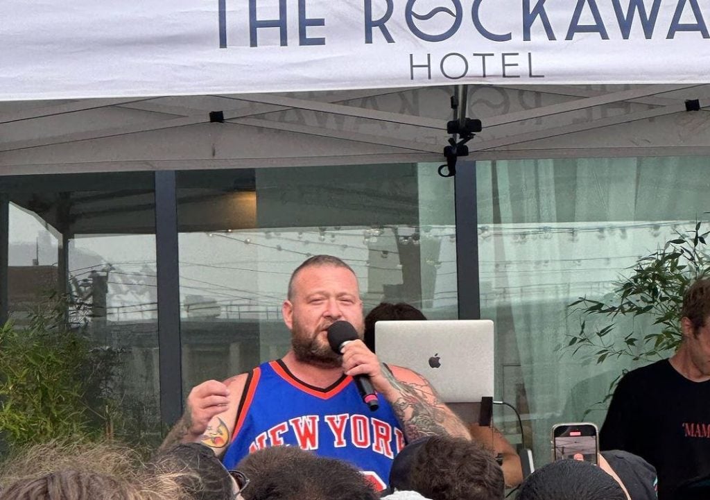 Action Bronson at the Rockaway Hotel. Photo by Kaitlin Erin Higgins.