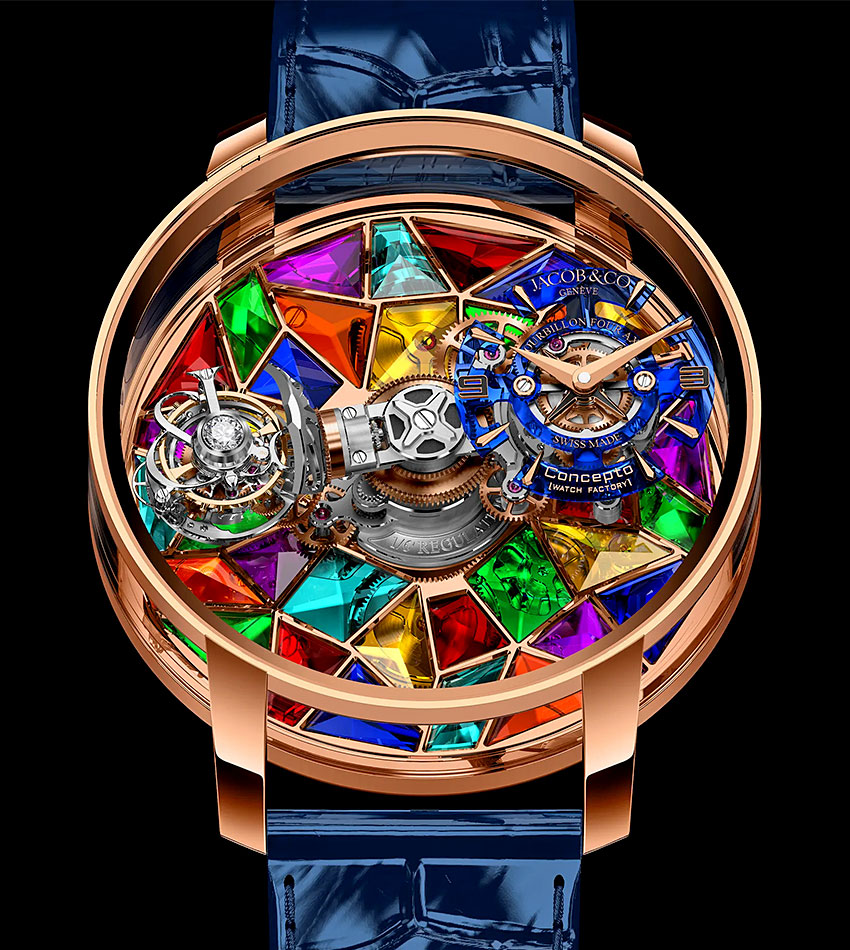 Jacob & Co. with Concepto, Astronomia Revolution 4th Dimension (estimate: $781,000–$837,000). Courtesy of Only Watch.