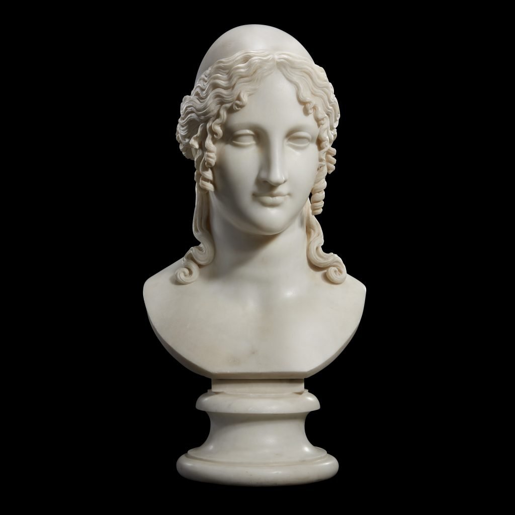 Antonio Canova, <i>Bust of Helen</i> (1816-17). Courtesy of Christie's Images, Ltd.