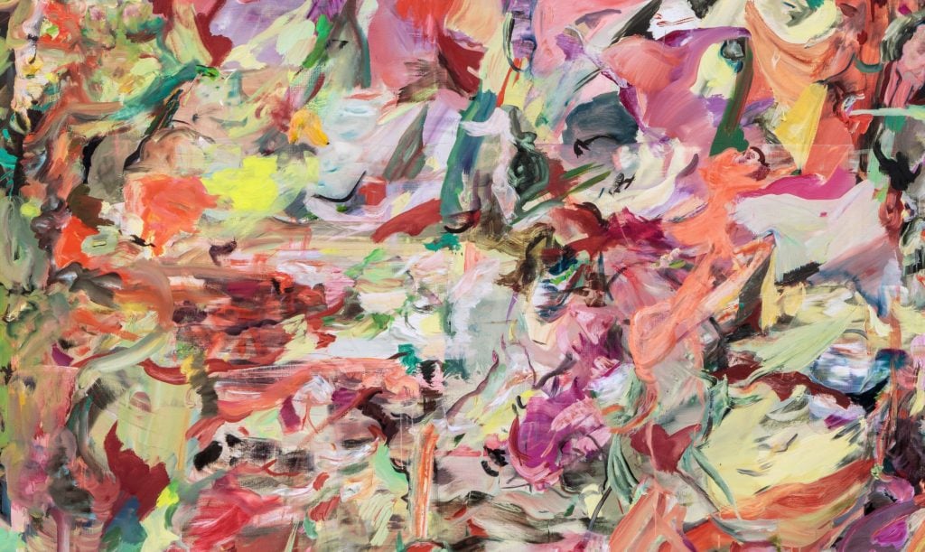 Cecily Brown’s <i>Free Games for May</i> (2017). Courtesy of Christie’s Images Limited 2023.