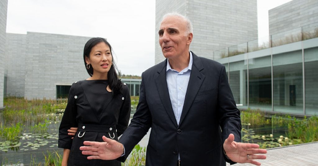 Glenstone founders Mitchell Rales and Emily Wei Rales. Photo: Saul Loeb/AFP via Getty Images.