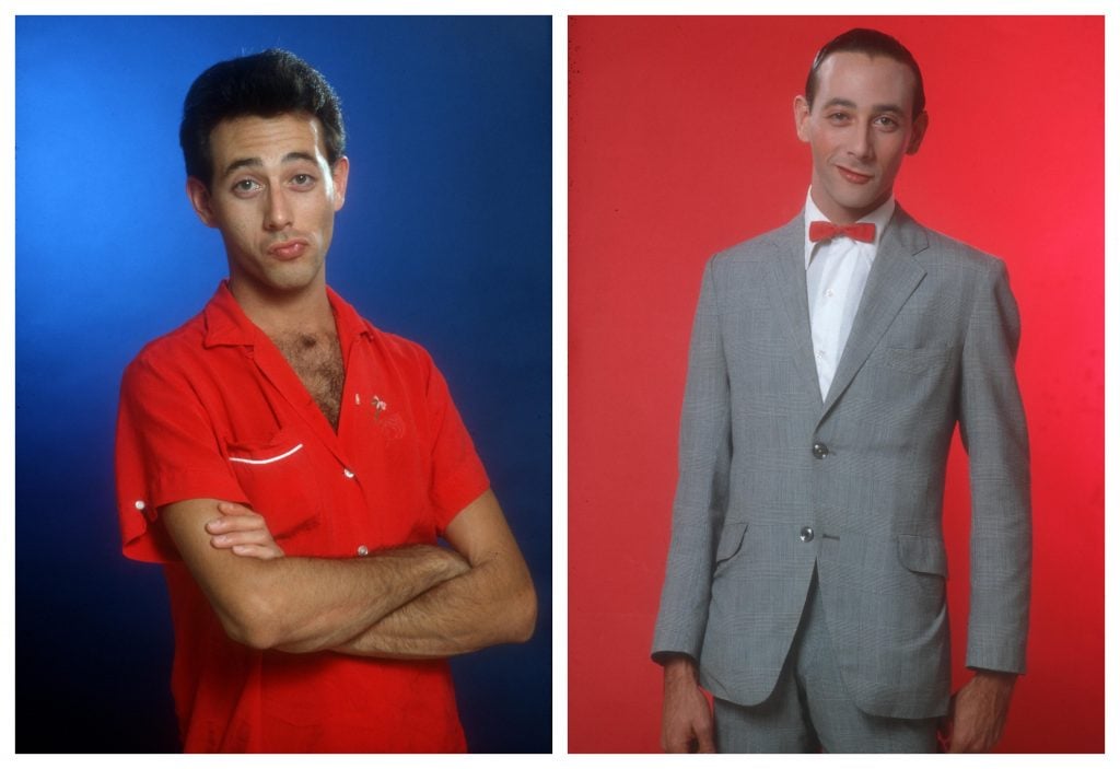 LOS ANGELES - MAY 1980: Actor Paul Reubens poses for a portrait dressed as his character Pee-wee Herman in May 1980 in Los Angeles, California. (Photo by Michael Ochs Archives/Getty Images) 