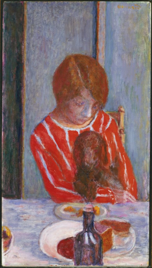 Pierre Bonnard, Woman with a Dog (1922). The Phillips Collection. © 2023 Artists Rights Society (ARS) New York.