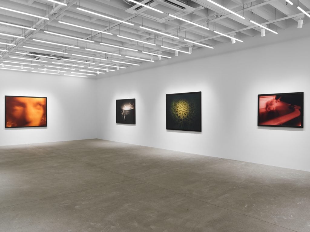 Installation view of "Barbara Ess: Inside Out" at Magenta Plains