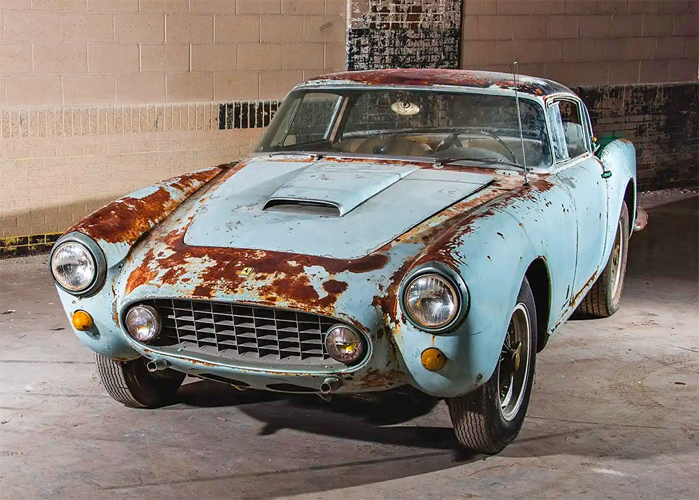 This 1956 Ferrari 250 GT Coupe Speciale by Pinin Farina was originally owned by King Mohammed V of Morocco. Courtesy of RM Sotheby's.