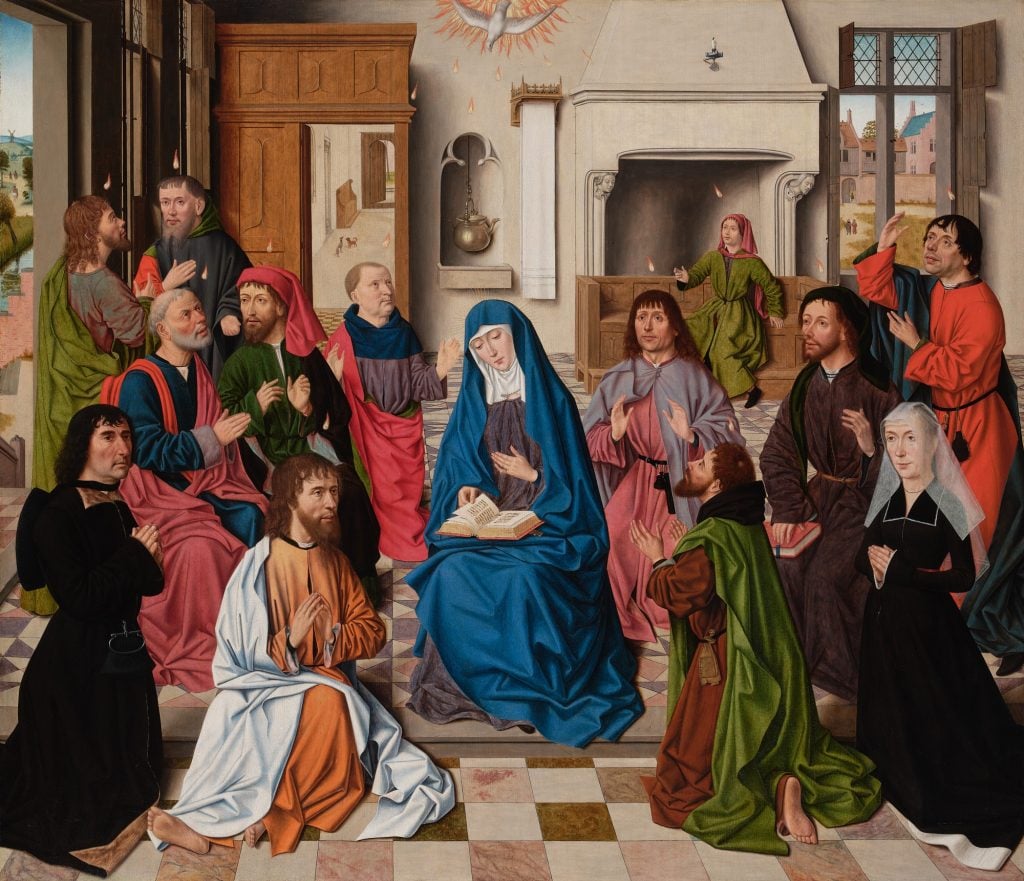 The Master of the Baroncelli Portraits, <i>Pentecost </i>(ca. 1490)