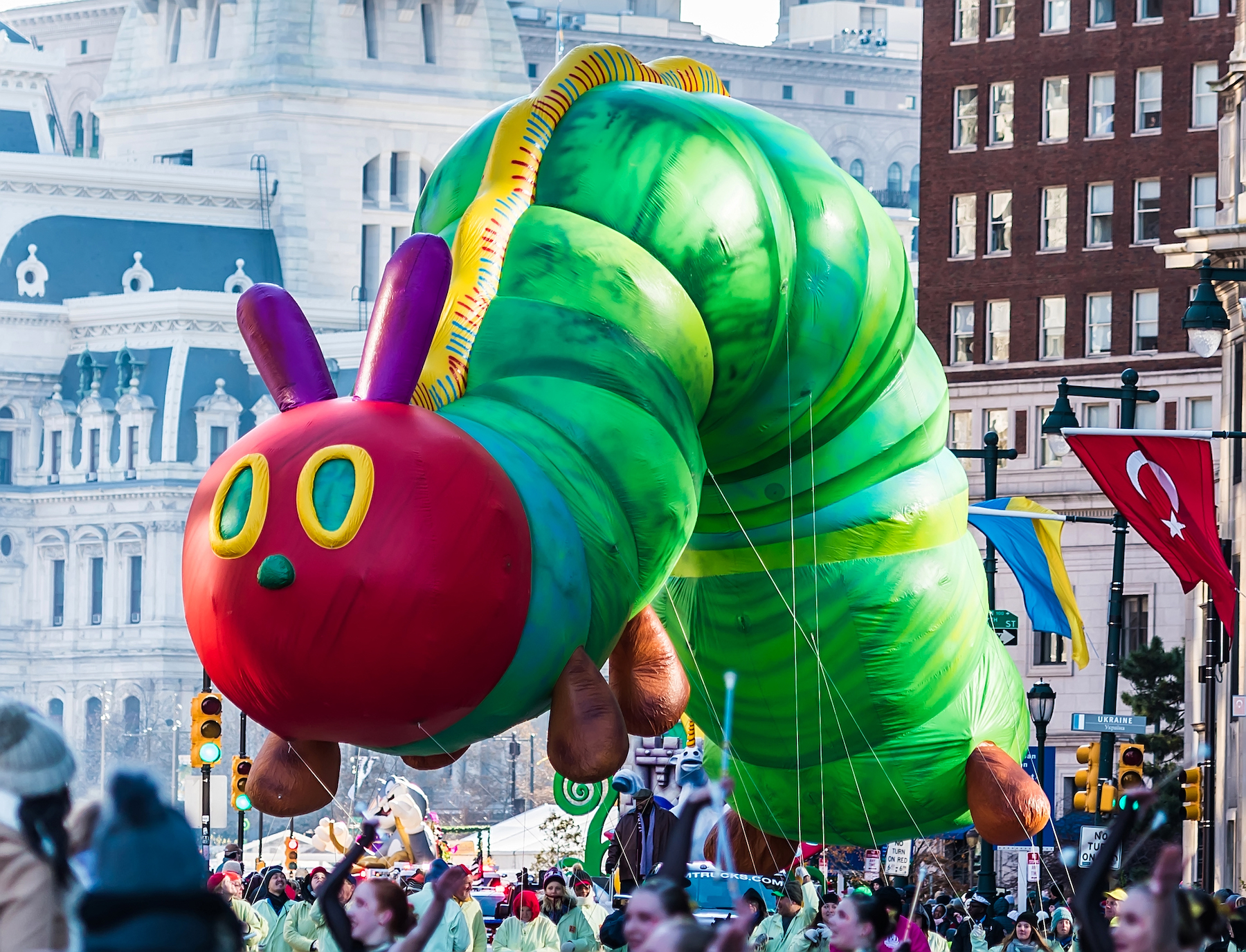 Very Hungry Caterpillar balloon