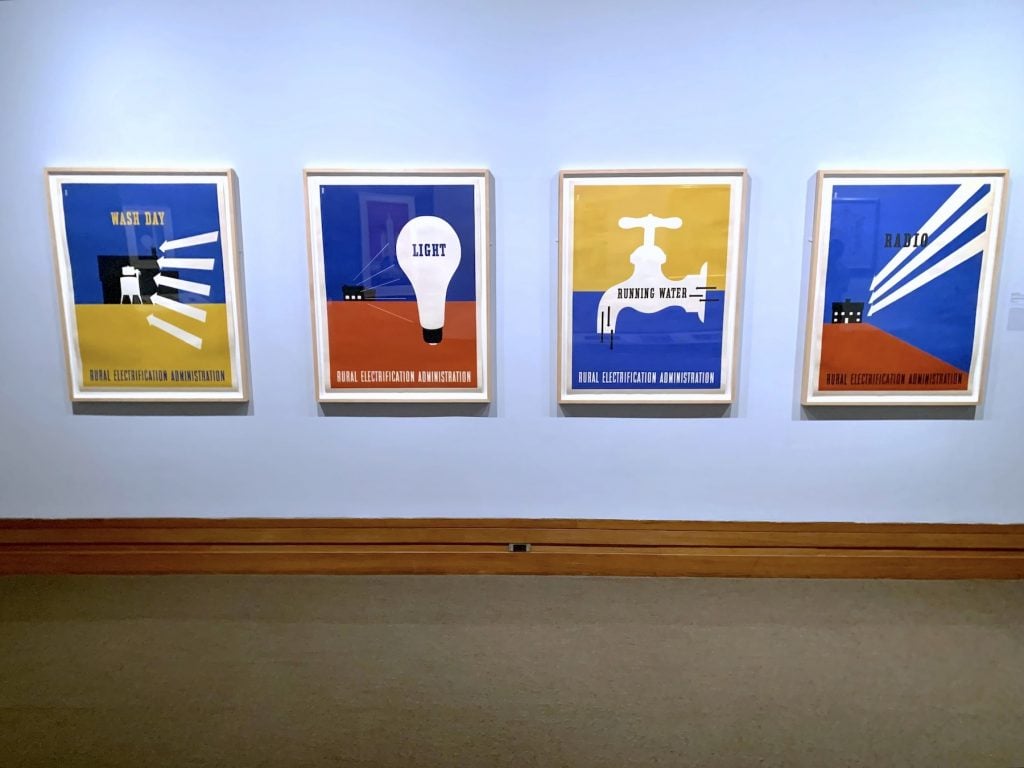 Lester Beall, Rural Electrification Administration posters (1937) i