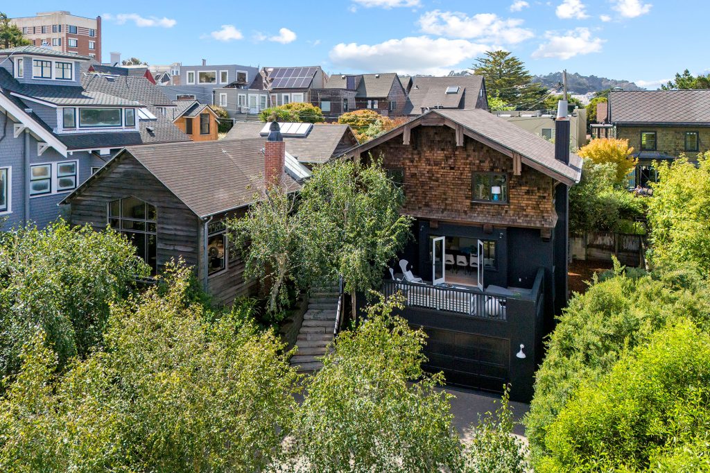 Exterior view of Ansel Adams's former home in San Francisco. Photo: David Duncan Livingston for Sotheby’s International Realty.