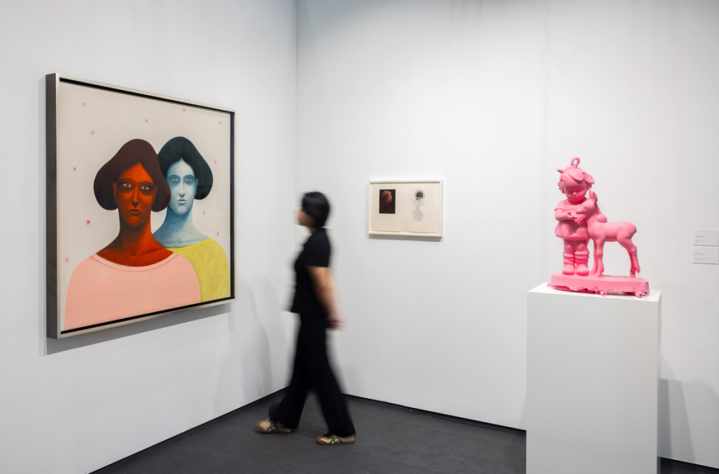 Installation view, Hauser & Wirth at Frieze Seoul 2023, Stand A19. Photo: Creative Resource
