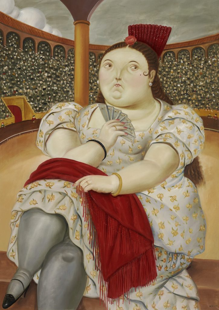 Fernando Botero, <i>En la plaza</i> (1987). Courtesy of Christie's Images, Ltd.