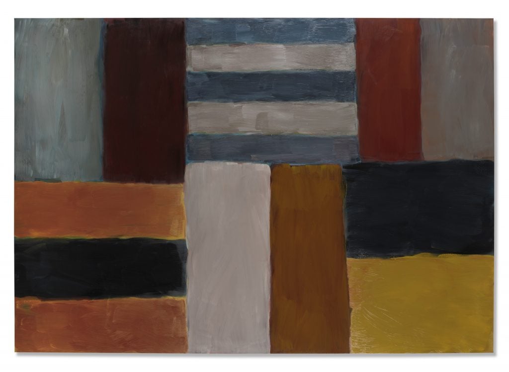 Sean Scully, Red Unfolding (2009). Est. €750,000–€1.2 million. © Christie’s Images Limited 2023.