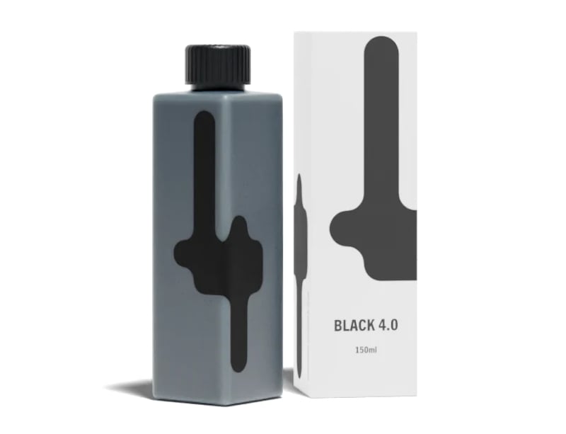 Black 4.0, a new superblack paint from Stuart Semple. Photo courtesy of Stuart Semple. 