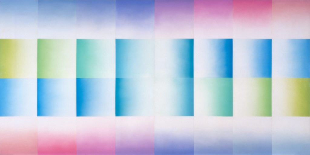 Judy Chicago, Evening Fan (1971). Courtesy of the artist. Collection Jay Franke and David Herro, Miami Beach, FL