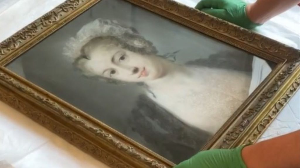 Rosalba Carriera, The Portrait of a Tyrolese Lady. Photo courtesy of Tatton Park and the National Trust.