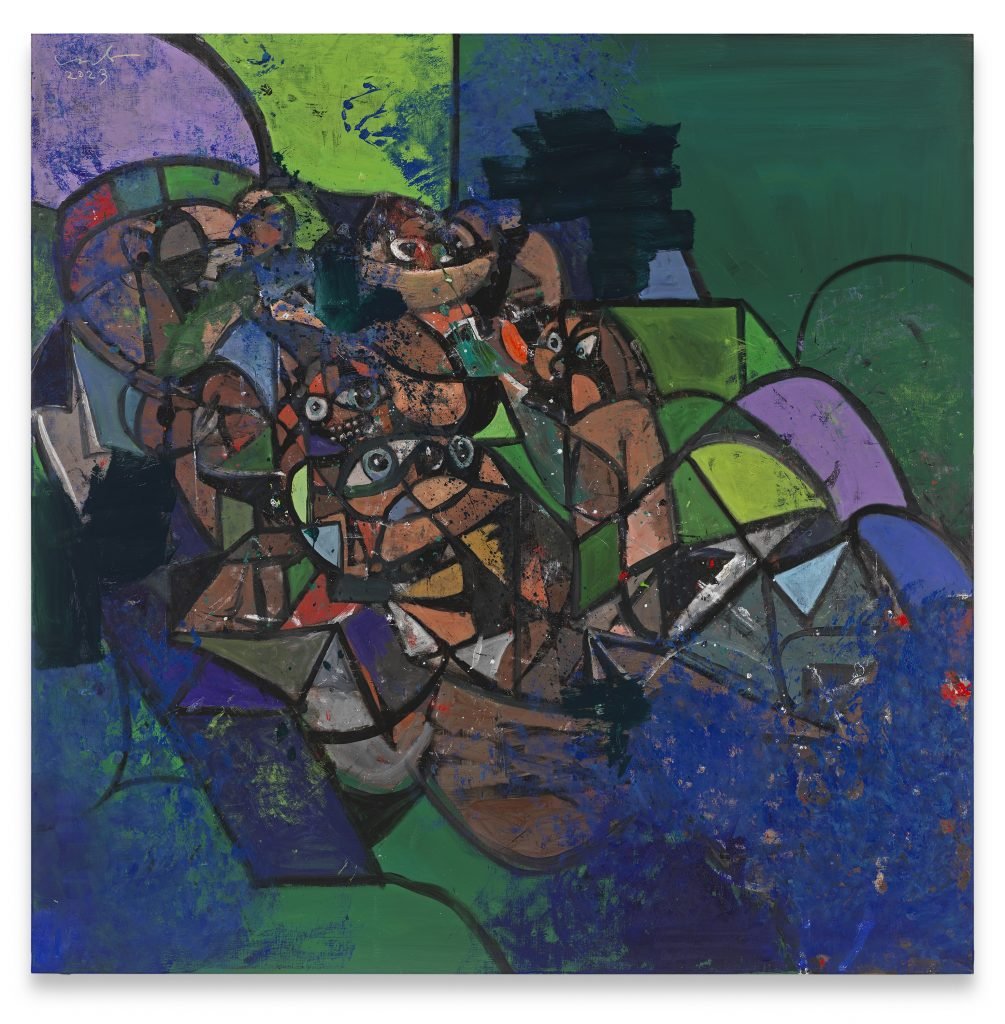 George Condo, <i>Particles in Space</i> (2023). Courtesy the artist and Sprüth Magers.
