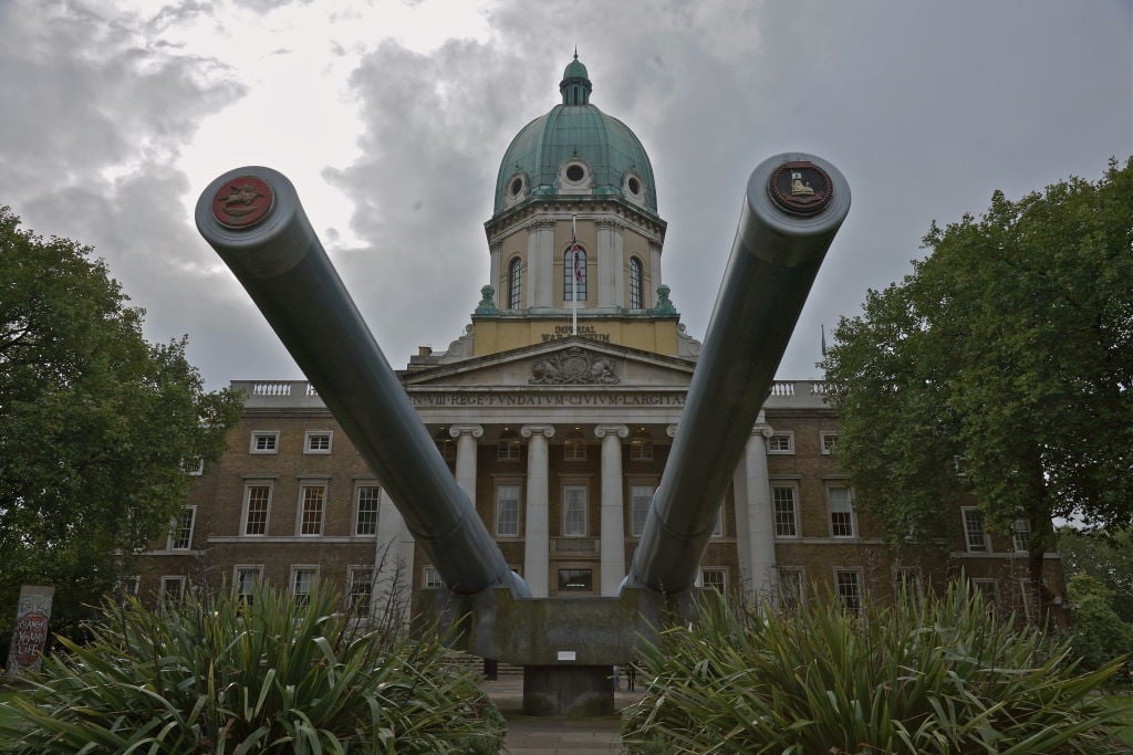 Front of the Imperial War Museum in London
