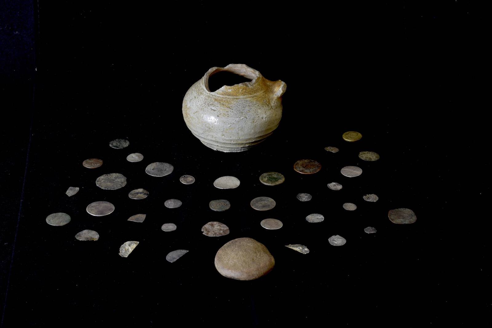 Coins found at Glencoe