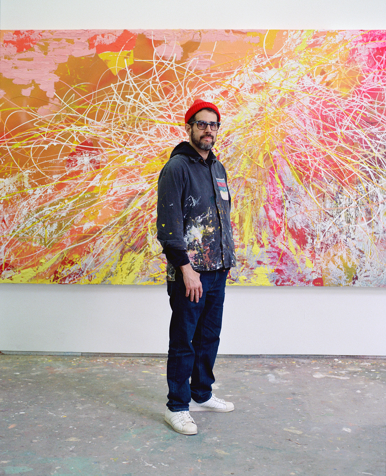 In His Downtown Brooklyn Studio, Artist José Parlá Follows the Sun