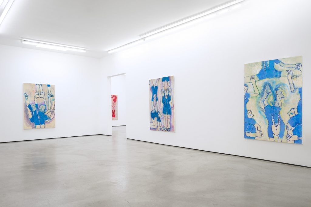 Installation view "Dylan Rose Rheingold: Best in Show," 2023. Courtesy of M+B, Los Angeles. 