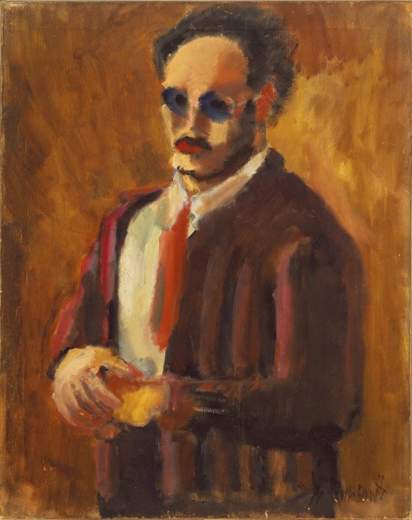 Mark Rothko, Self Portrait (1936).