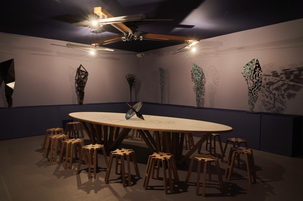 The <em>Time Chamber</em> salon with Royal Salute's Gallery Bar. Photo: Danny J. Peace. Courtesy of Royal Salute.