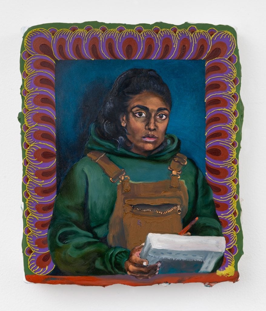 Sahana Ramakrishnan, Self Portrait (2023). Courtesy of the artist and Friedman Gallery.