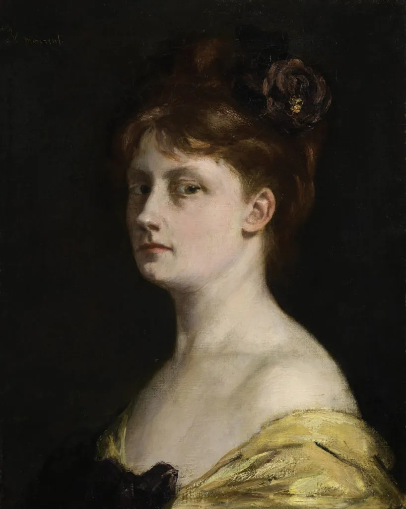 Victorine Meurent, Self-Portrait (c. 1876). Source, Édouard Ambroselli Art Gallery. Collection of the Museum of Fine Arts, Boston.