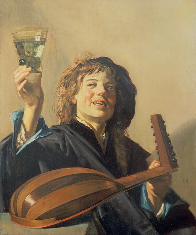 Frans Hals The Merry Lute Player, about 1625-30