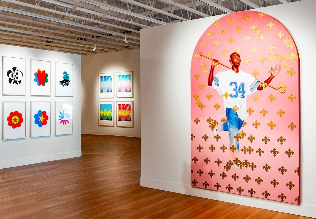 Installation view of "We Are The Revolution," on view at the Schnitzer Collection in Portland, Oregon, through December 1, 2023.