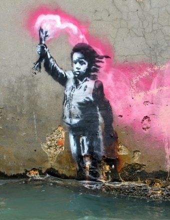 Venice’s Plans to Restore a Water-Damaged Banksy Mural Rankles Local Artists