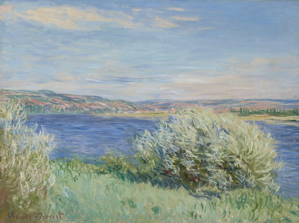 Claude Monet, Les bords de la Seine près de Vétheuil (1881). Image courtesy Christie's.