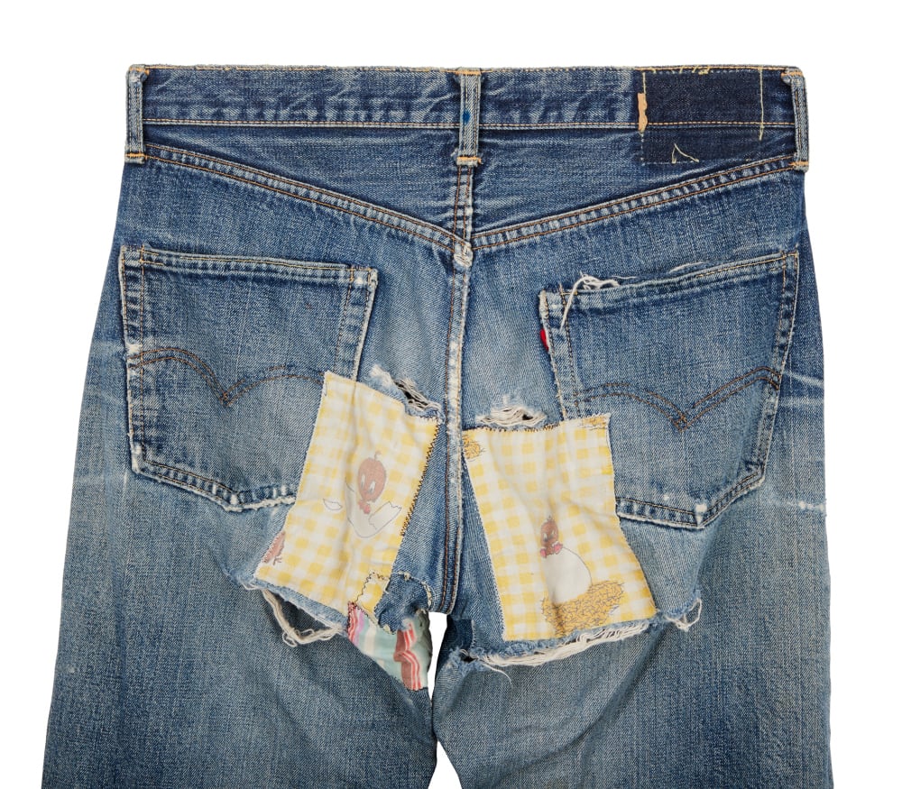 Kurt Cobain Levis jeans back waist sold for $412K