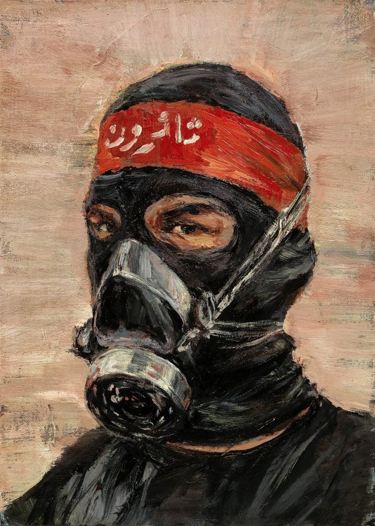 Ayman Baalbaki, Anonymous (2011-2018). Courtesy Bonhams.