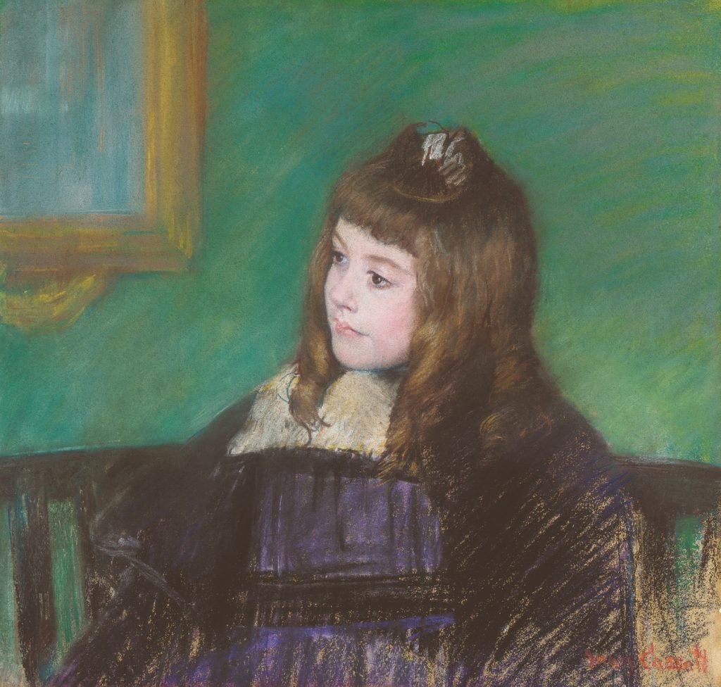 Mary Cassatt, Portrait de Marie-Thérèse Gaillard (1894).