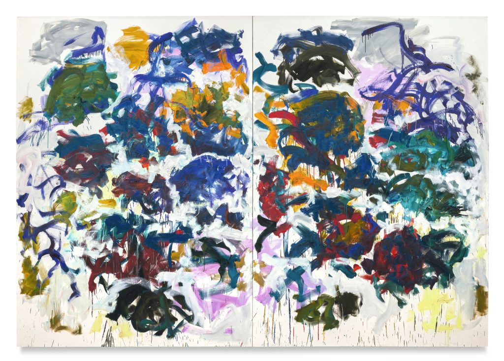 Joan Mitchell, Sunflowers 1990-91). Courtesy of Sotheby's.