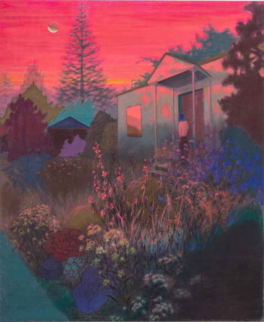 Guimi You, Sunset in California (2023). Courtesy of the artist and Make Room LA.