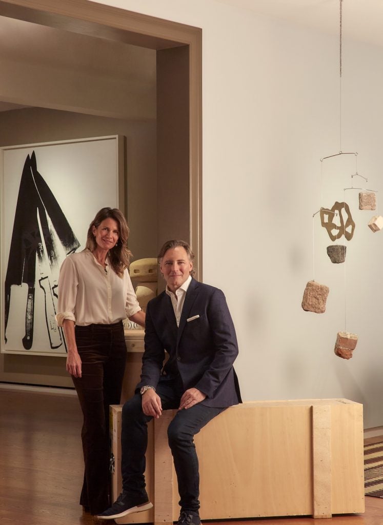 Christina and Emmanuel Di Donna at Di Donna Galleries in New York, 2023. Photo: Jacob Snavely.