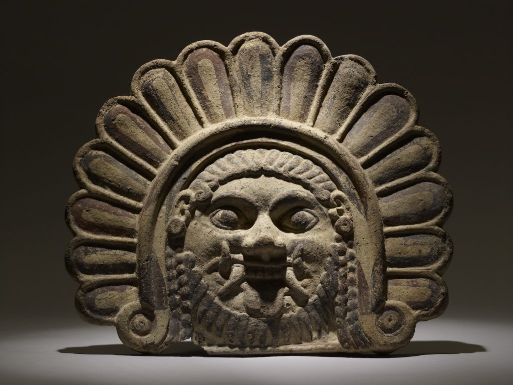 Painted terracotta, Italy (c. 500 B.C.E.) © The Trustees of the British Museum (2023).
