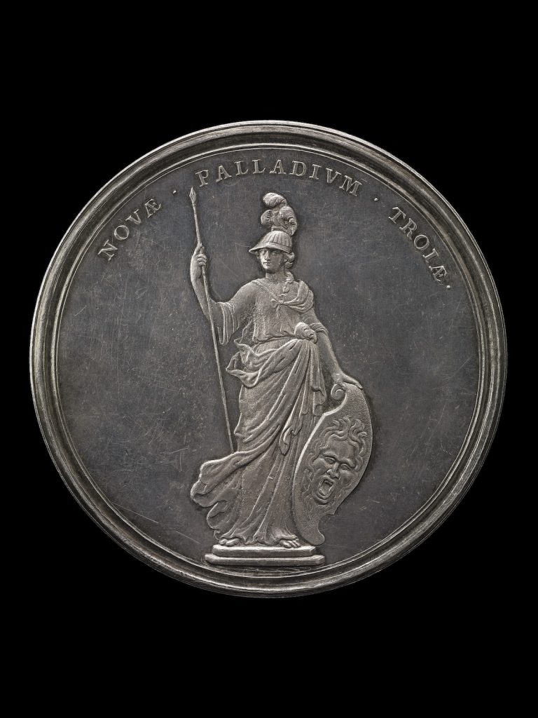 Silver Medal of Queen Anne, UK (1707). © The Trustees of the British Museum (2023).