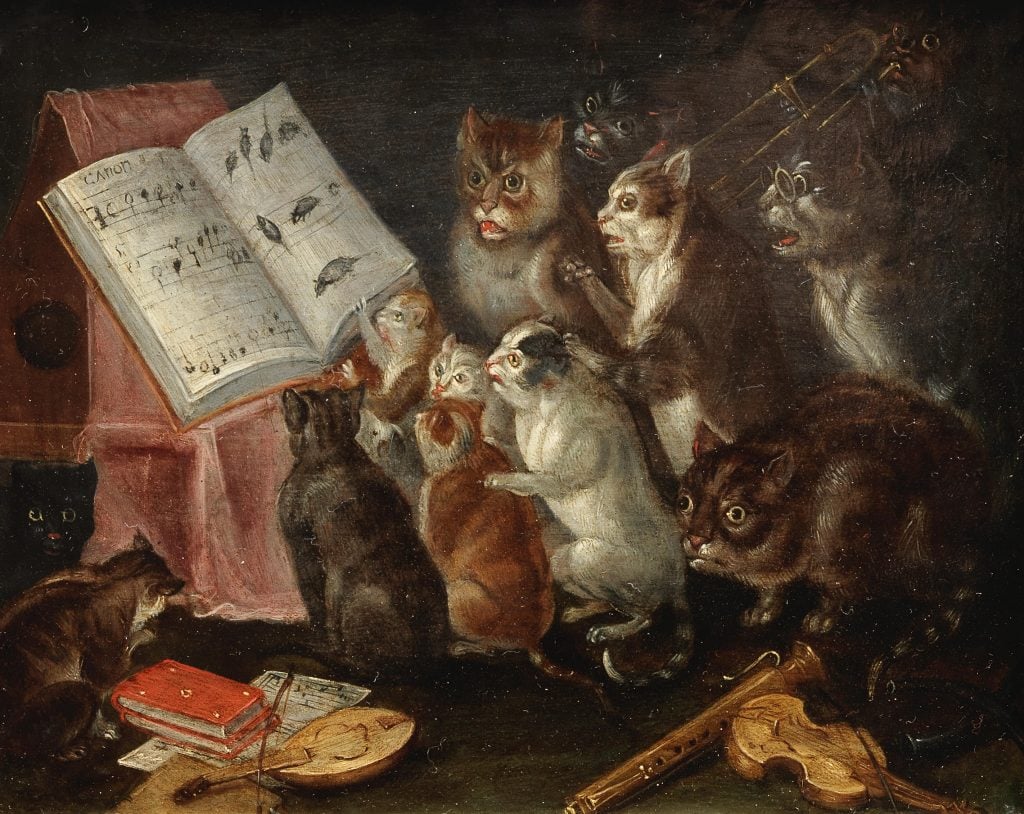 Meow No! 7 Cat Seen Probably Who Artists by Never Have Paintings a