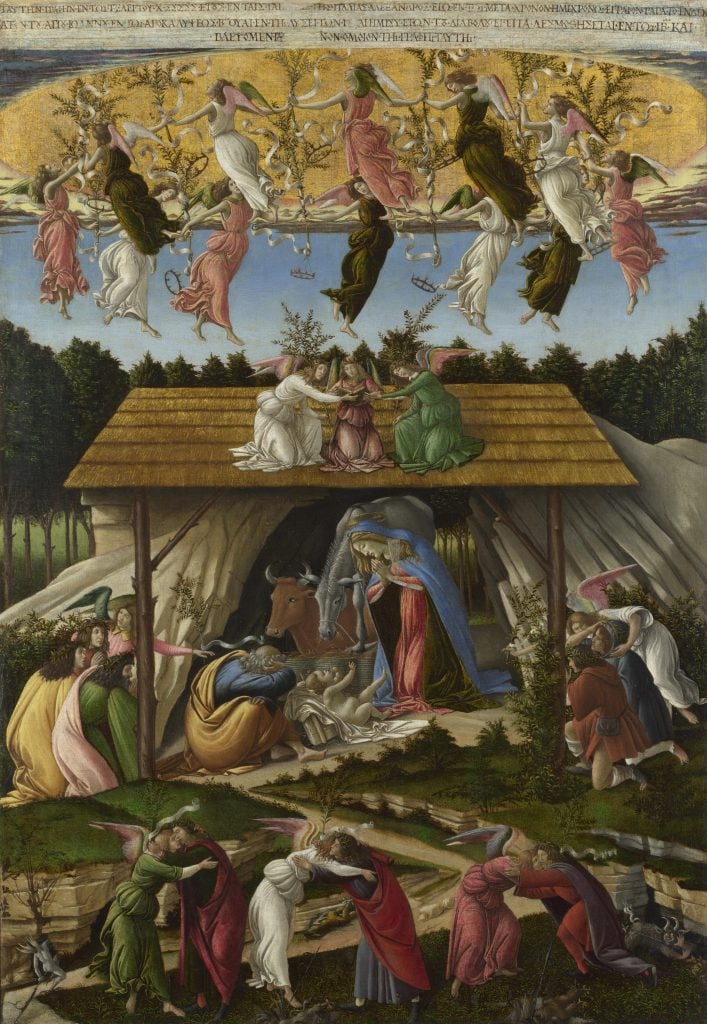 Sandro Botticelli, <i>The Mystical Nativity</i> (c. 1500–1501) 