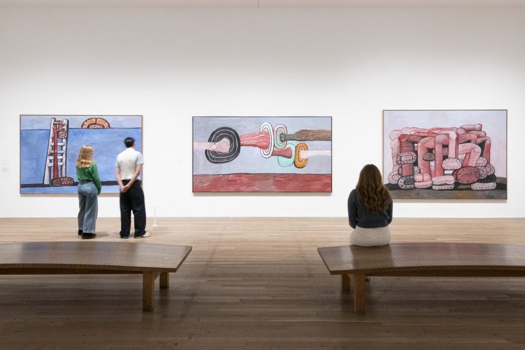 A painting by Philip Guston in show at Tate Modern in London 