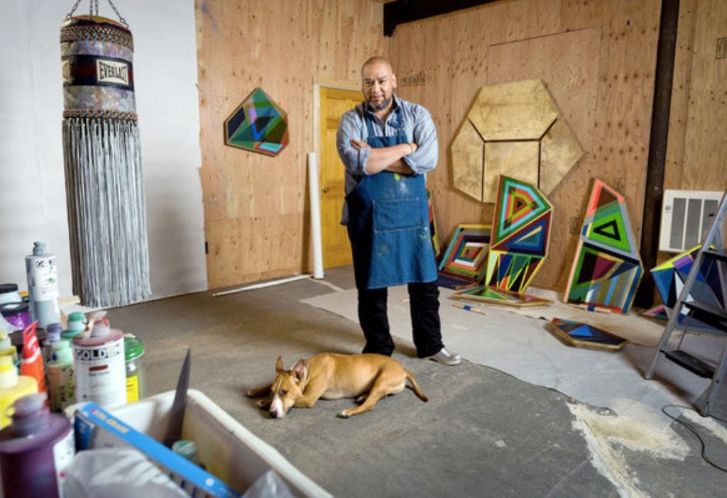 Jeffrey Gibson (2005 Creative Capital Awardee in Visual Arts), who will be the first Indigenous artist to represent the U.S. at next year’s Venice Biennale.