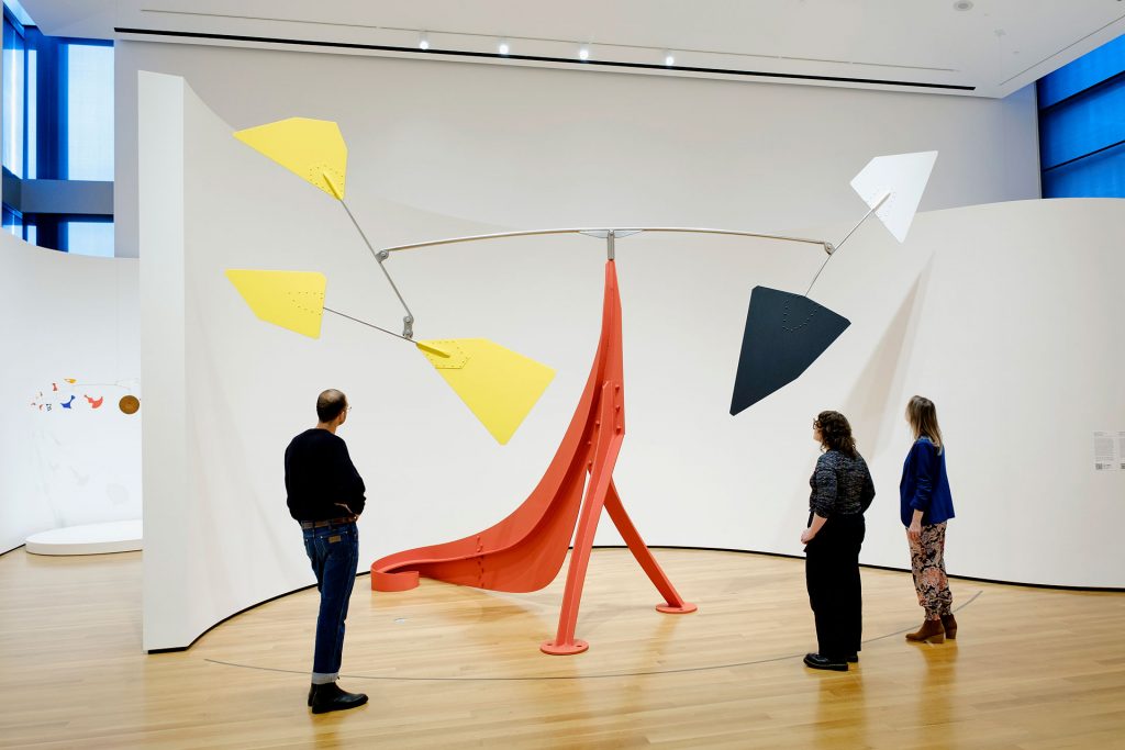 Installation view of "Calder: In Motion," The Shirley Family Collection at the Seattle Art Museum.